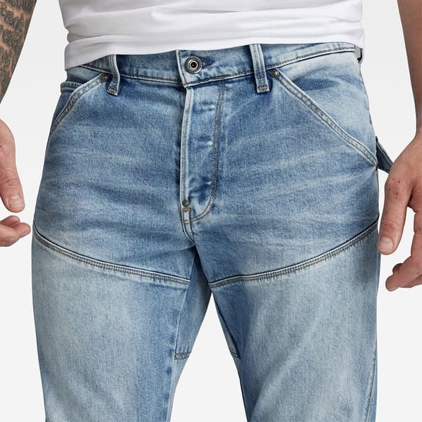 G-star 5620 Straight Tapered Fit Jeans Blå 28 / 30 Mand