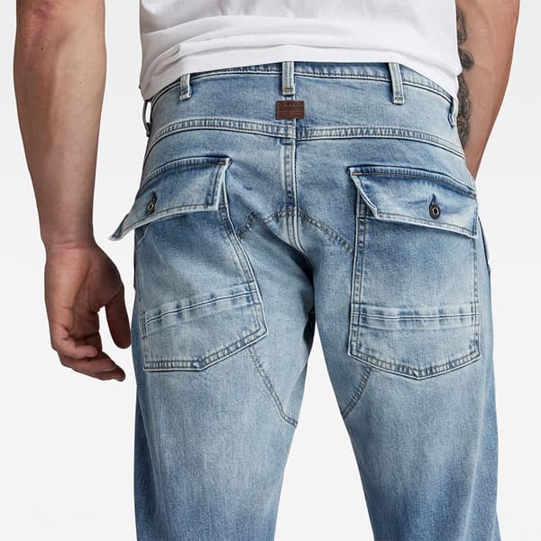 G-star 5620 Straight Tapered Fit Jeans Blå 28 / 30 Mand
