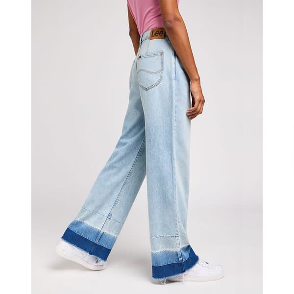 Lee Stella A Line Wide Leg Fit Jeans Blå 29 / 31 Kvinna