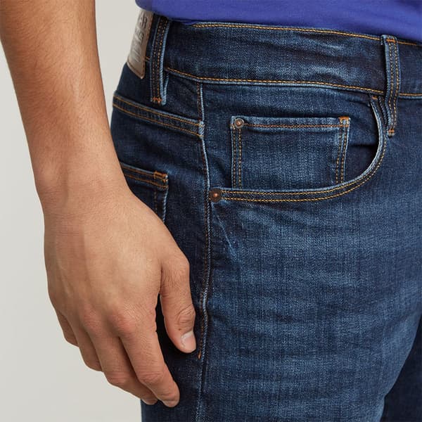 G-star 3301 Straight Fit Jeans Blå 33 / 32 Mand