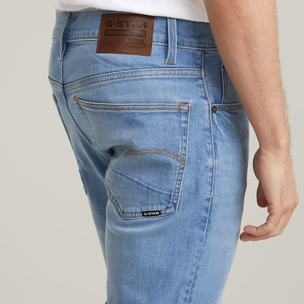 G-star D829 3301 Straight Fit Jeans Blå 34 / 32 Man