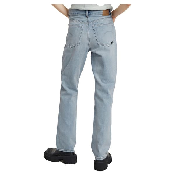 G-star Viktoria High Straight Fit Jeans Blå 28 / 28 Kvinna