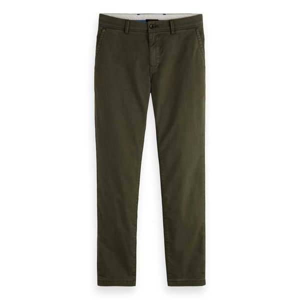 Scotch & Soda Essentials Stuart Regular Slim Fit Chinobyxor Grönt 29 / 34 Man