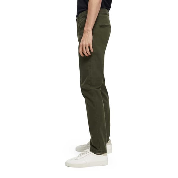 Scotch & Soda Essentials Stuart Regular Slim Fit Chinobyxor Grönt 29 / 34 Man