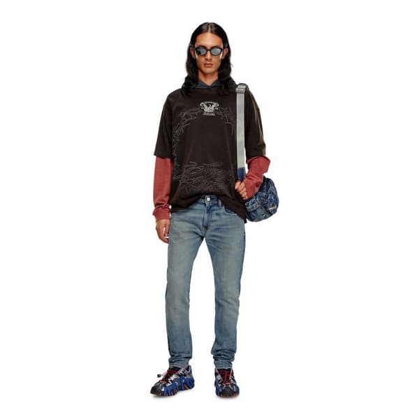 Diesel A03594-0grde 1979 Sleenker Jeans Blå 33 / 32 Man