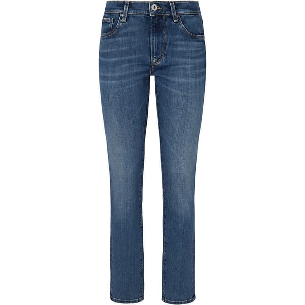 Pepe Jeans Slim Fit Jeans Blå 25 / 30 Kvinna