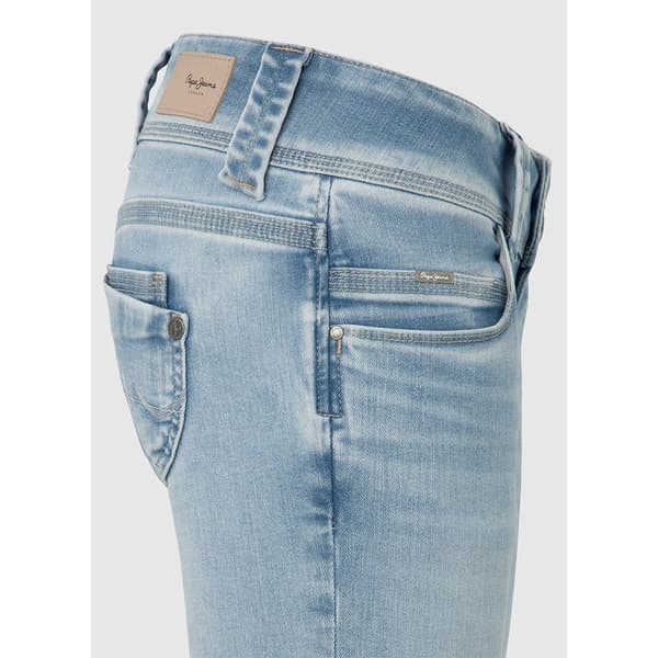 Pepe Jeans Slim Fit Lågmidjade Jeans Blå 29 / 32 Kvinna