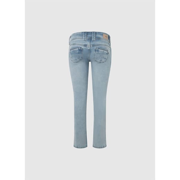 Pepe Jeans Slim Fit Lågmidjade Jeans Blå 29 / 32 Kvinna