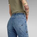 Miniatyrbillede 3 af 3: G-star Viktoria Utility High Straight Fit Jeans Blå 23 / 30 Kvinde