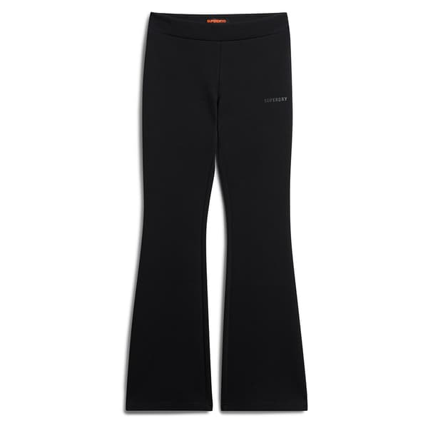 Superdry Sport Tech Lr Flare Mjukisbyxor Svart XS Kvinna