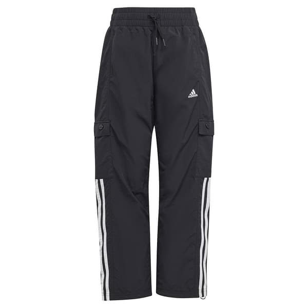 Adidas Street Jam Woven Cargobyxor Vit,Svart 15-16 Years Pojke