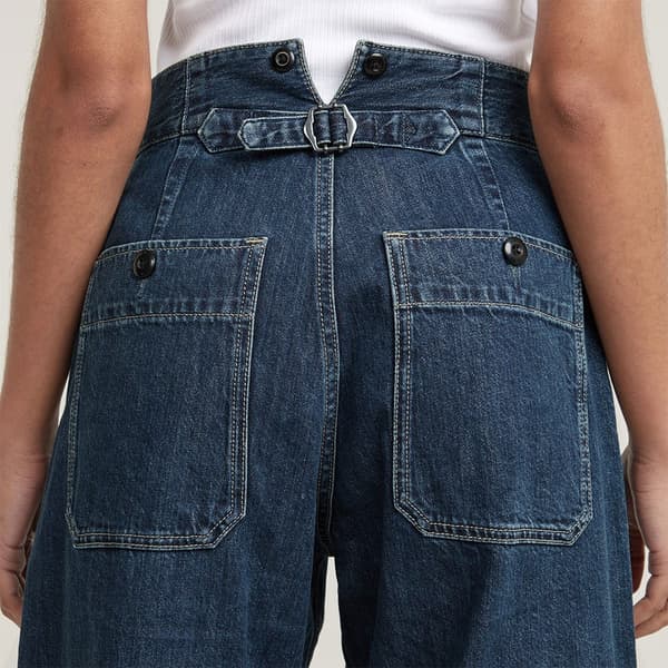 G-star Barrel Utility High Loose Jeans Blå 26 / 32 Kvinna