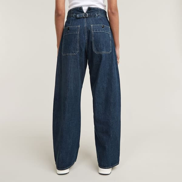 G-star Barrel Utility High Loose Jeans Blå 26 / 32 Kvinna