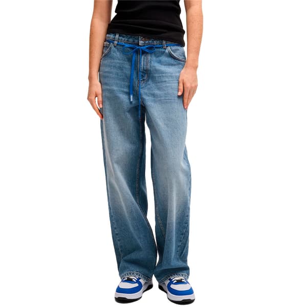 Hugo Leni 3b Blue Jeans Blå 27 / 32 Kvinde