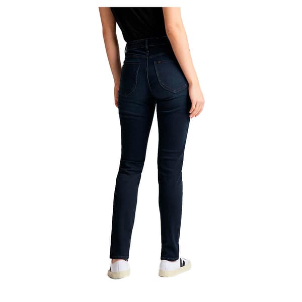 Lee Scarlett High Waist Jeans Blå 24 / 31 Kvinde