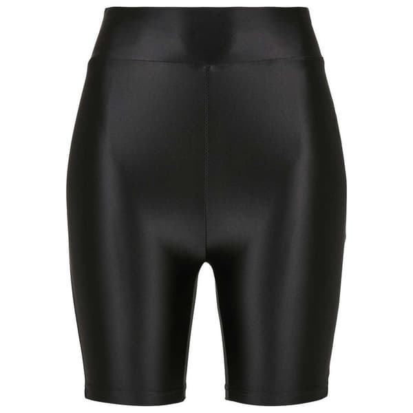 Urban Classics Metallic Cycle Korte Leggings 2 Enheder Sort 5XL Kvinde