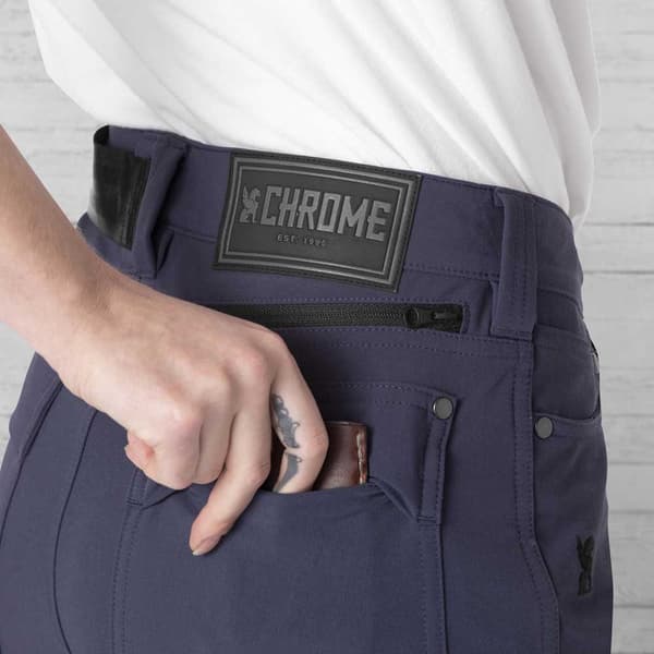 Chrome Anza Shorts Blå 6 Kvinde