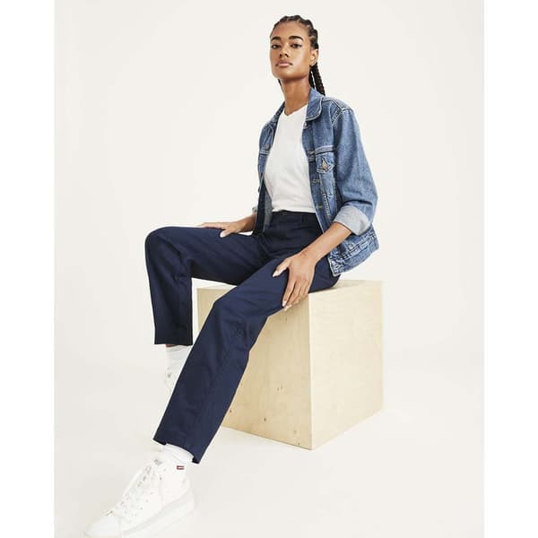 Dockers High Waist Byxor Blå 26 / L Kvinna