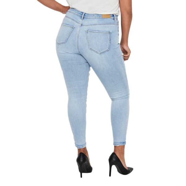 Vero Moda Curve Phia Skinny Fit Gu3162 Højtaljede Jeans Blå 52 / 32 Kvinde