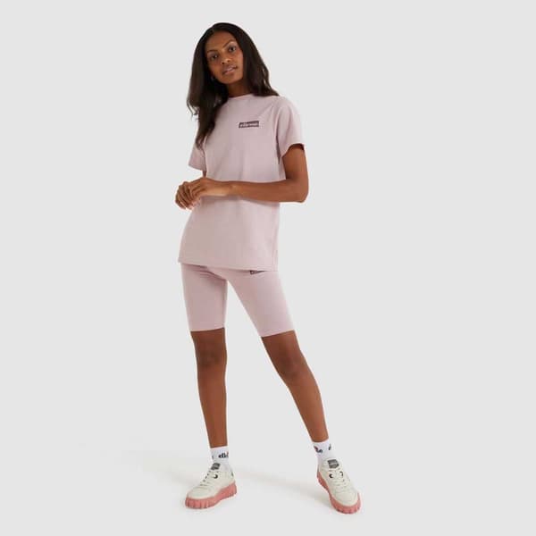 Ellesse Granito Set Shorts Beige 6 Kvinna