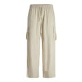 Miniatyrbild 1 av 2: Jack & Jones Bill Nate Linen Blend Cargobyxor Beige 46 Man