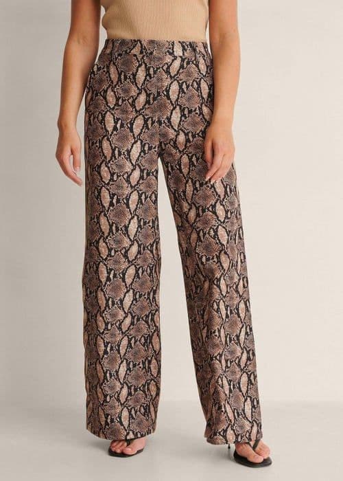 Na-kd Pants - 1018-008322 - Snake Pants för kvinnor