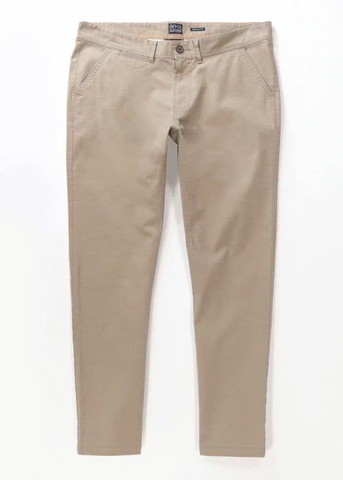 Sthuge Trousers - 797533 - Herren Chino Modern Fit Trousers, Dry Sand, Big Fat Men