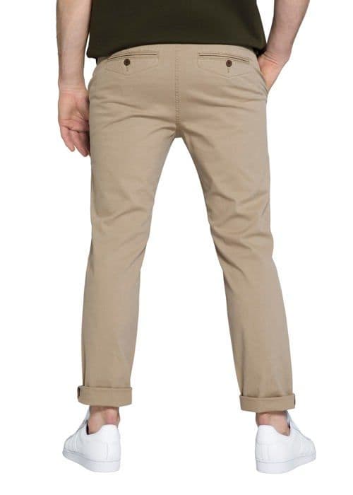 Sthuge Trousers - 797533 - Herren Chino Modern Fit Trousers, Dry Sand, Big Fat Men