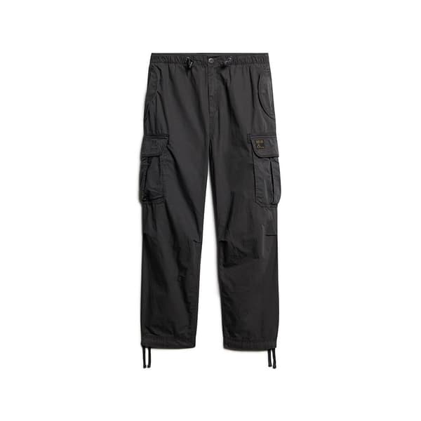 Superdry Baggy Parachute Byxor Grå 31 / 32 Man