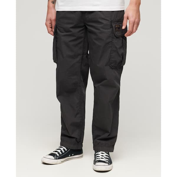 Superdry Baggy Parachute Byxor Grå 31 / 32 Man