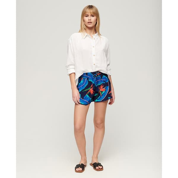 Superdry Beach Shortsit Monivärinen L Nainen