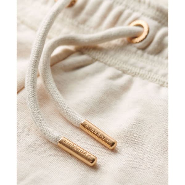 Superdry Essential Logo Racer Ub Shorts Beige L Kvinna