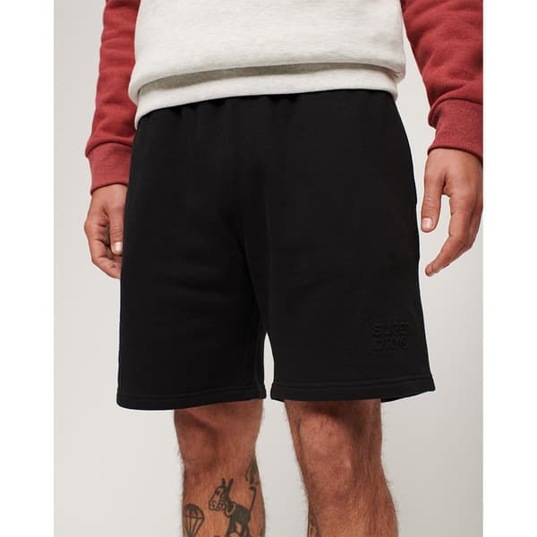 Superdry Sportswear Emboss Loose Sportshorts Svart XL Man