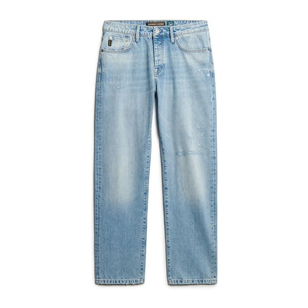 Superdry Vintage Straight Fit Jeans Blå 32 / 32 Mand