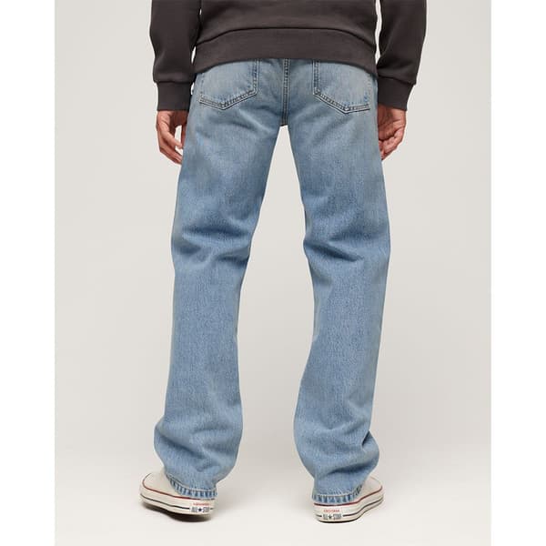 Superdry Vintage Straight Fit Jeans Blå 32 / 32 Mand