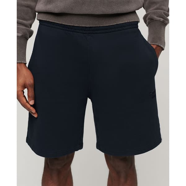 Superdry Vintage Washed Sportshorts Svart M Man