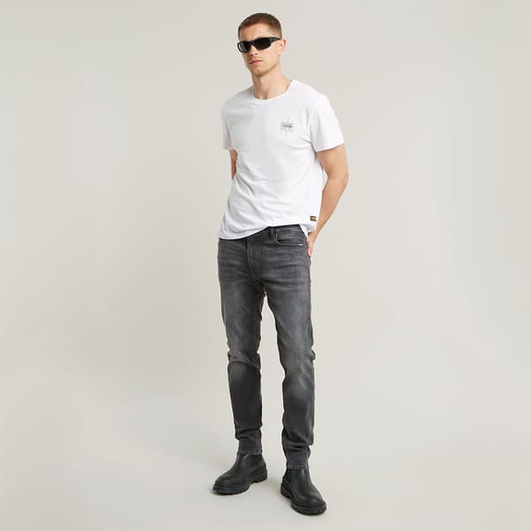 G-star 3301 Slim Fit Jeans Grå 32 / 30 Mand