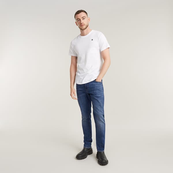 G-star 3301 Slim Fit Jeans Blå 34 / 34 Man