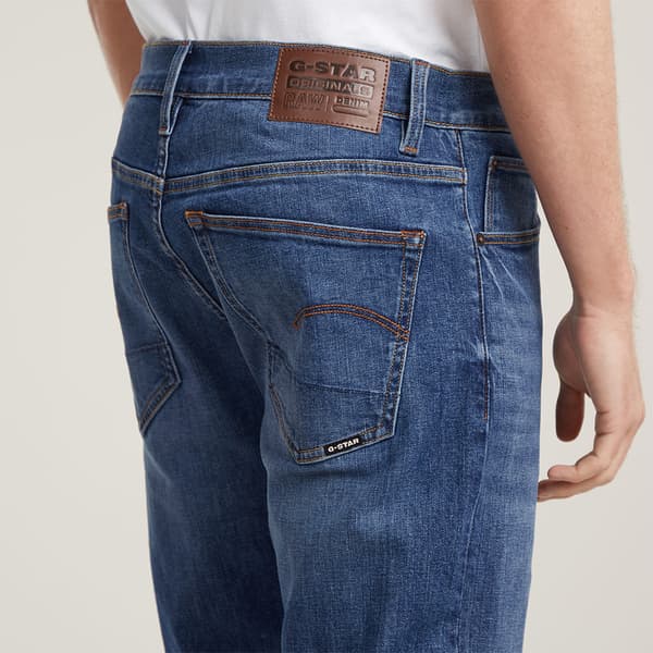 G-star 3301 Slim Fit Jeans Blå 34 / 34 Man