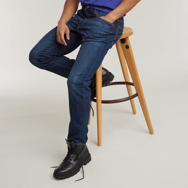 G-star 3301 Straight Fit Jeans Blå 33 / 36 Man