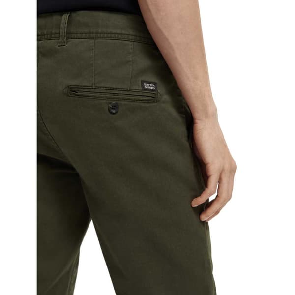 Scotch & Soda Essentials Stuart Regular Slim Fit Chinobukser Grøn 29 / 30 Mand