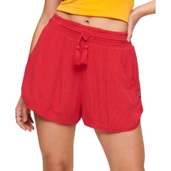 Superdry Vintage Beach Shorts Orange XS Kvinna