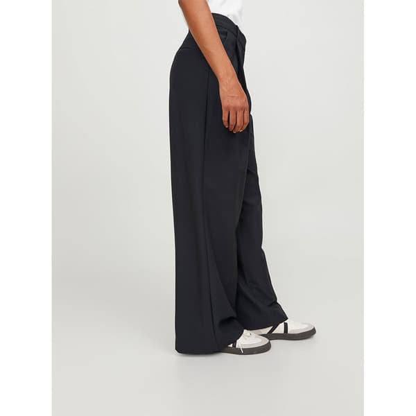 Jack & Jones Ellis Wide Jjxx Höga Midje Byxor Svart L / 32 Kvinna