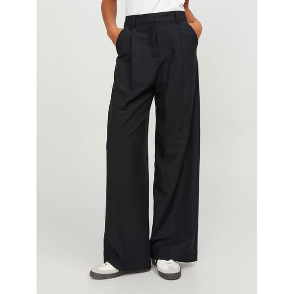 Jack & Jones Ellis Wide Jjxx Höga Midje Byxor Svart L / 32 Kvinna