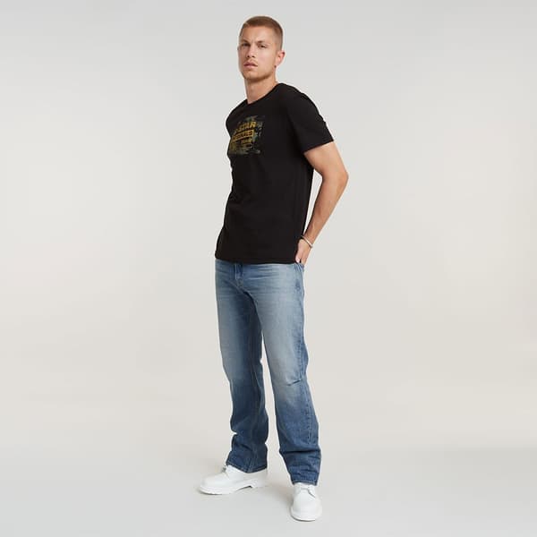 G-star Lenney Bootcut Fit Jeans Blå 32 / 34 Mand