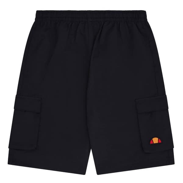 Ellesse Barrack Cargo Shorts Sort 10-11 Years Dreng