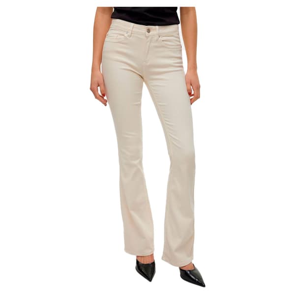 Vero Moda Flash Flared Jeans Beige L / 32 Kvinna