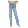 Miniatyrbillede 1 af 6: Vero Moda Tessa Straight Li3010 Højtaljede Jeans Blå 28 / 32 Kvinde