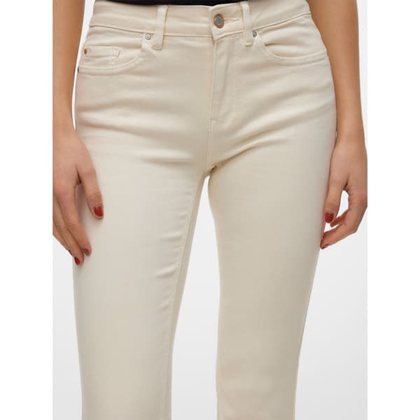 Vero Moda Flash Flared Jeans Beige S / 32 Kvinna