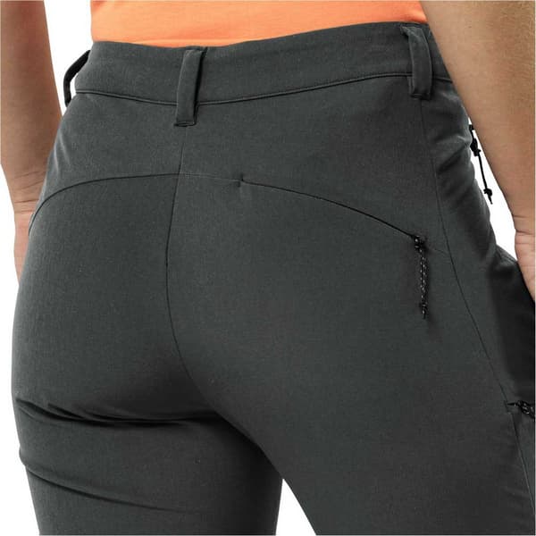 Jack Wolfskin Holdsteig Byxor Grönt 44 / Short Kvinna